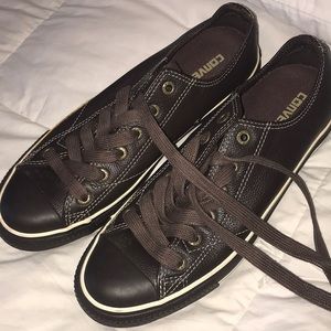 Converse all star leather